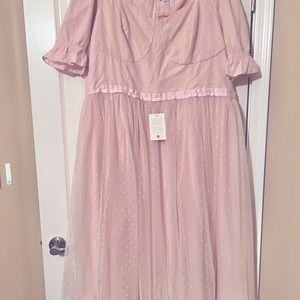 NWT Ballerina dress in baby pink from Ivycityco
